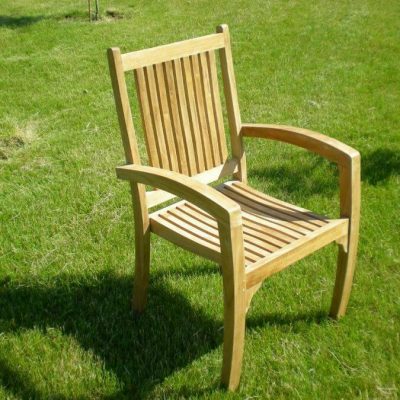 Krzesło ogrodowe Style - tekowe - meble ogrodowe GrillBox